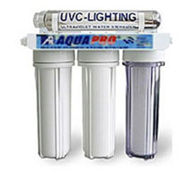 4 stages water filter with UV 